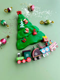 Christmas Train Sensory Play Dough Play Kit