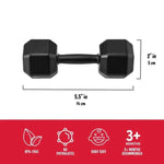 Buff Baby Dumbbell Rattle