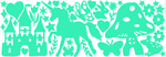 Fairy Tales Glow in the Dark Wall Stickers