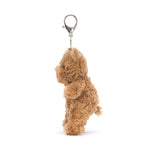 Bartholomew Bear Bag Charm - Jellycat plush toy, view 2