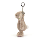 Blossom Beige Bunny 'Petal' Bag Charm - Jellycat plush toy, view 2