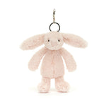Bashful Blush Bunny Bag Charm - Jellycat plush toy