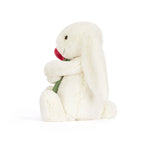 Cream Bunny with Rose - Jellycat plush toy, view 3