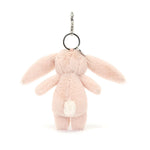 Blossom Blush Bunny Bag Charm - Jellycat plush toy, view 3