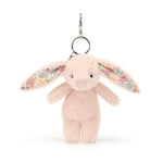 Blossom Blush Bunny Bag Charm - Jellycat plush toy