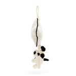 Bashful Black & Cream Puppy Musical Pull - Jellycat plush toy, view 3