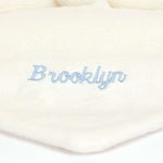 Personalised Bashful Black & Cream Puppy Soother