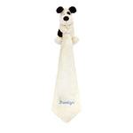 Personalised Bashful Black & Cream Puppy Soother