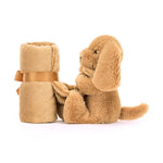 Bashful Toffee Puppy Soother - Jellycat plush toy, view 2